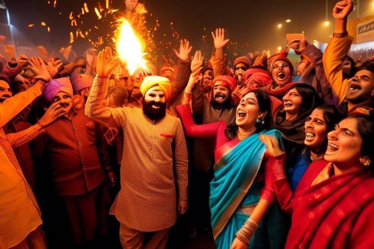 The Joyous Celebrations of India's Lohri Festival